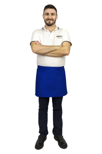 Чаброва сервитьорска престилка дължина 40 см готварска