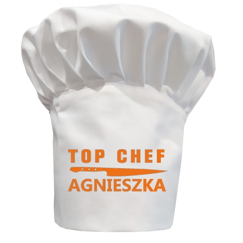 Вашето име на готварска шапка TOP CHEF