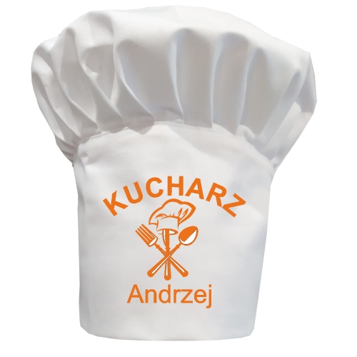 Черен готварски шапка Готвач