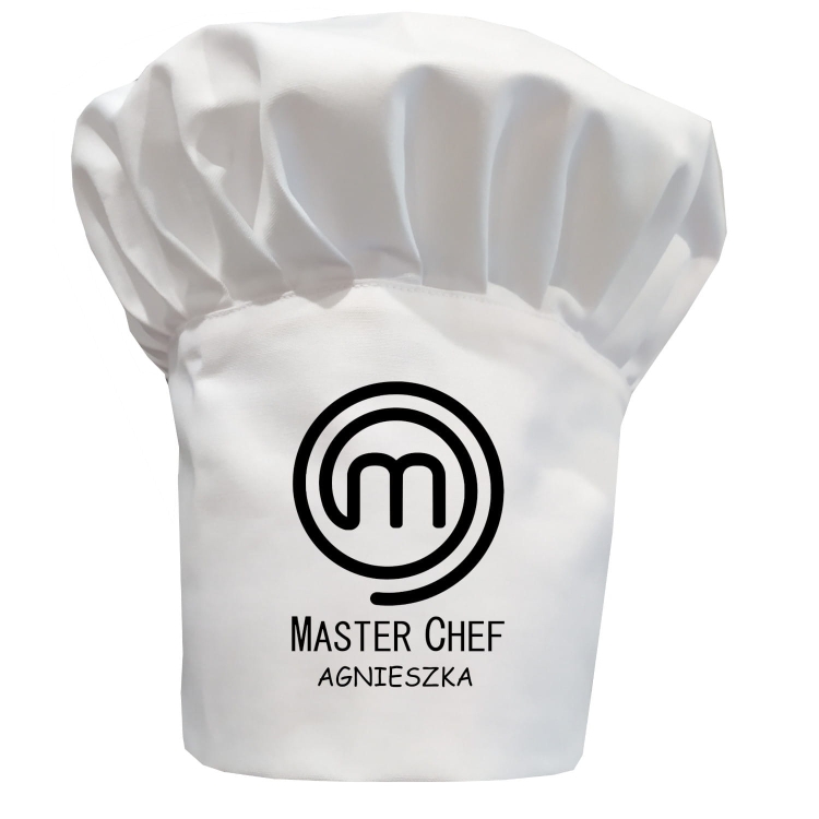 Вашият надпис на готварската шапка Master Chef