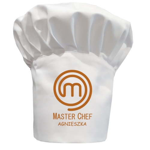 Вашият надпис на готварската шапка Master Chef