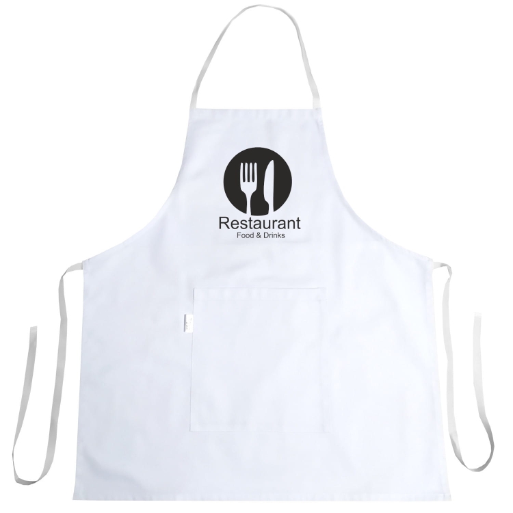 Кухненски престилка с печат в стил Ресторант Храна и Напитки