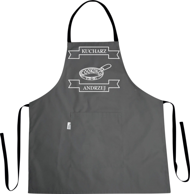 Cooking Time готварски престилка с печат