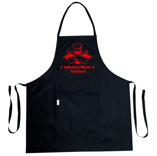 Водонепромокаем apron с графика 'Месни деликатеси'