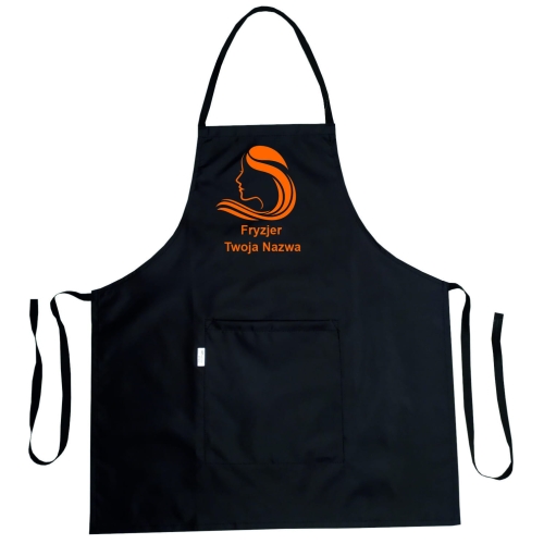 Водоустойчив фризьорски престилка с графика 'Златен фризьор'