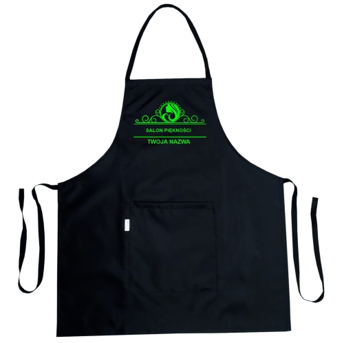 Фризьорски престилка с графика 'Салон за красота' водоустойчива