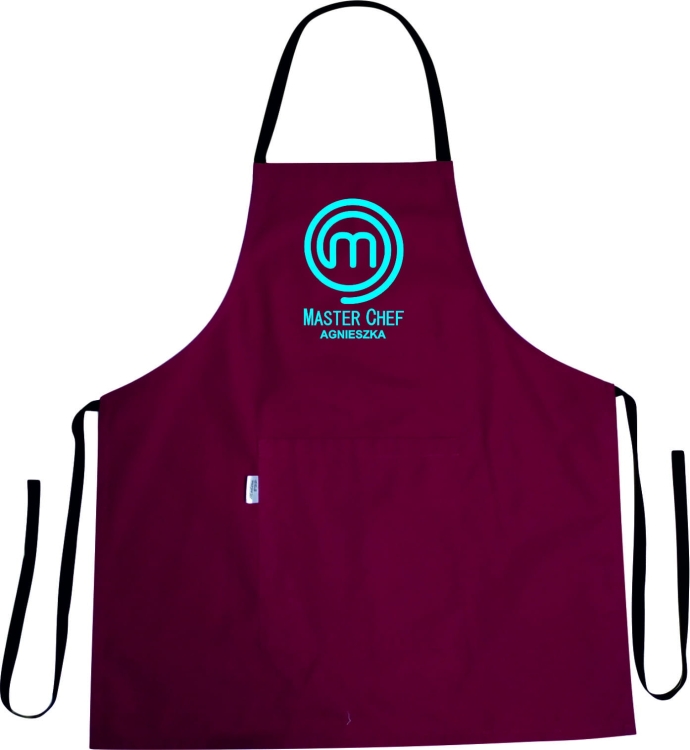 Кухненски престилка с печат MASTER CHEF и име.