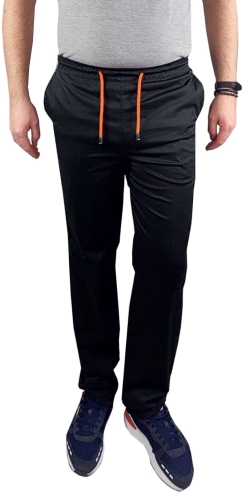 Черни мъжки медицински панталони SLIM