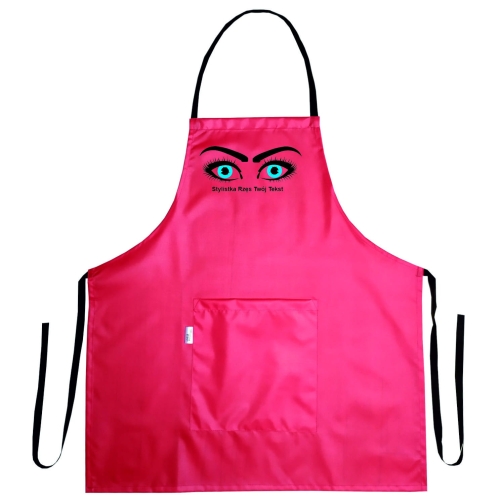 Козметичен престилка с графика 'Стилістка на мигли' водоустойчива