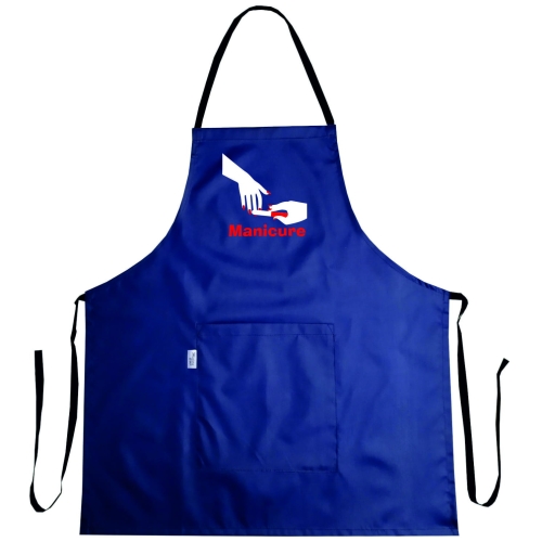 Козметичен престилка 'Маникюр' с графика солидна