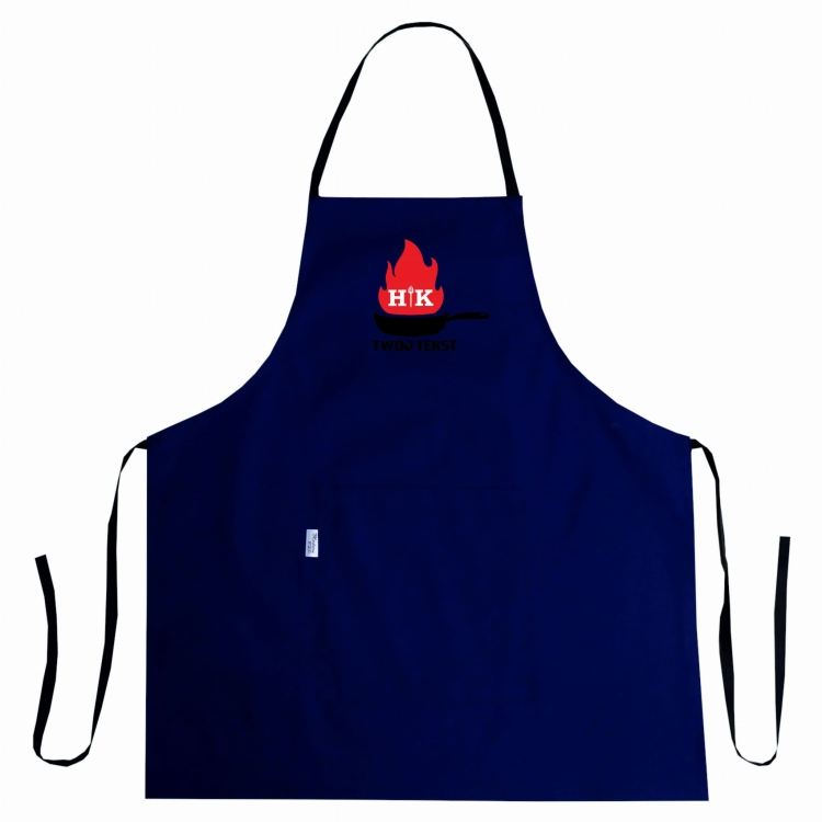 Кухненският престилка 'Hells Kitchen' в употреба