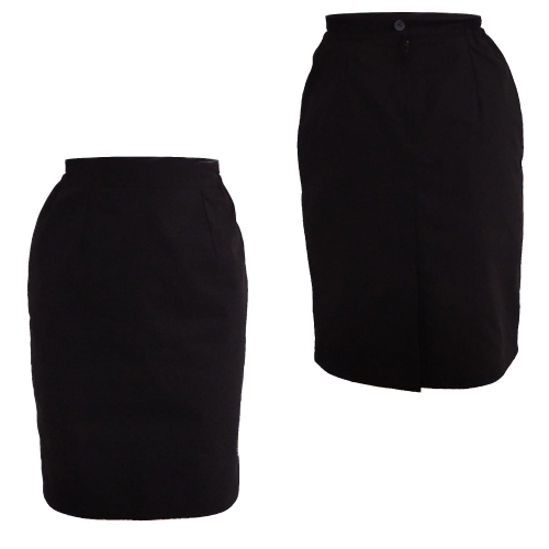 Медицинска козметична пола черен цвят