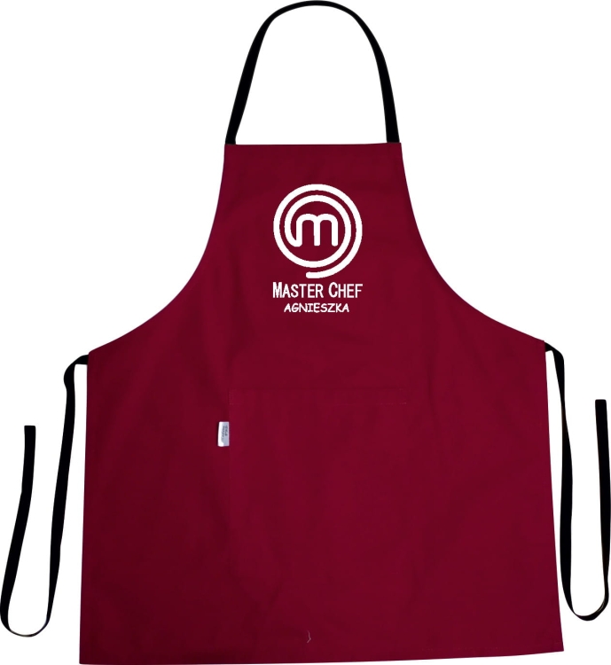 Кухненският престилка MASTER CHEF с име и фамилия