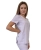 Wrzosowa bluza medyczna damska Casual Premium