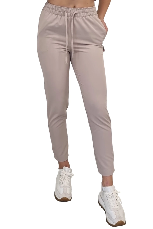 BASIC PREMIUM damski komplet medyczny w beżowym kolorze