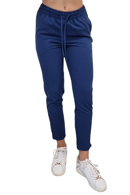 BASIC PREMIUM damski komplet medyczny w granatowym kolorze