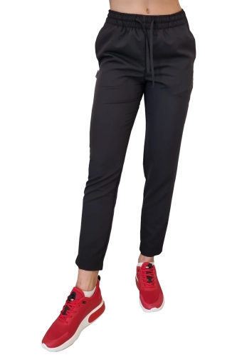 Czarne spodnie medyczne damskie BASIC PREMIUM