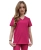 Damska bluza medyczna amarant BASIC PREMIUM