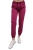 Wiśniowy komplet medyczny damski – scrubs CASUAL PREMIUM