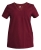 Damska bluza medyczna Casual Premium w kolorze bordowym