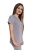 Bluza medyczna damska Casual Premium w kolorze ciemnym szarym