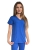 Damska bluza medyczna chabrowa BASIC PREMIUM