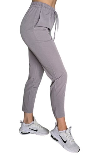 Damskie spodnie medyczne w kolorze ciemno szarym