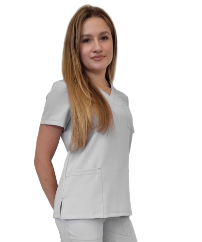 bluza-medyczna-damska-szary-casual-premium-inne-ujecie