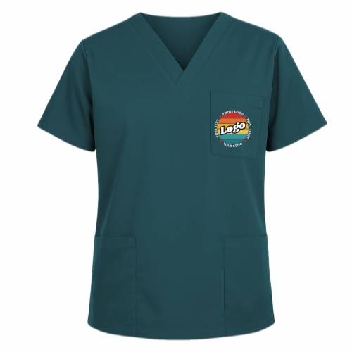 Bluza medyczna morska z własnym nadrukiem kreator online model M80.jpg