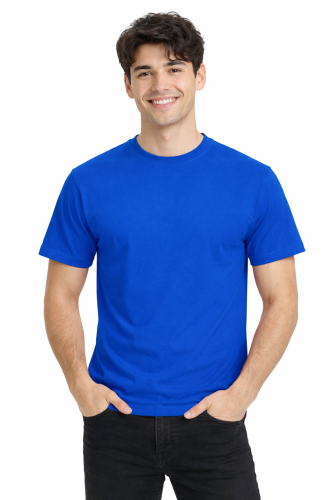 T-shirt męski z krótkim rękawem gramatura 190g chabrowy.png