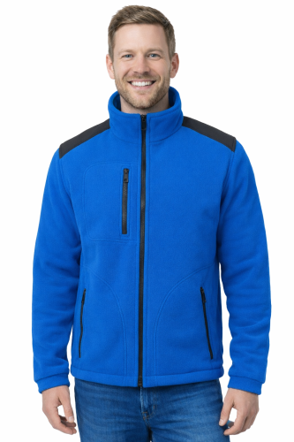 Bluza polarowa chabrowy z czarnymi wstawkami gramatura 360.png