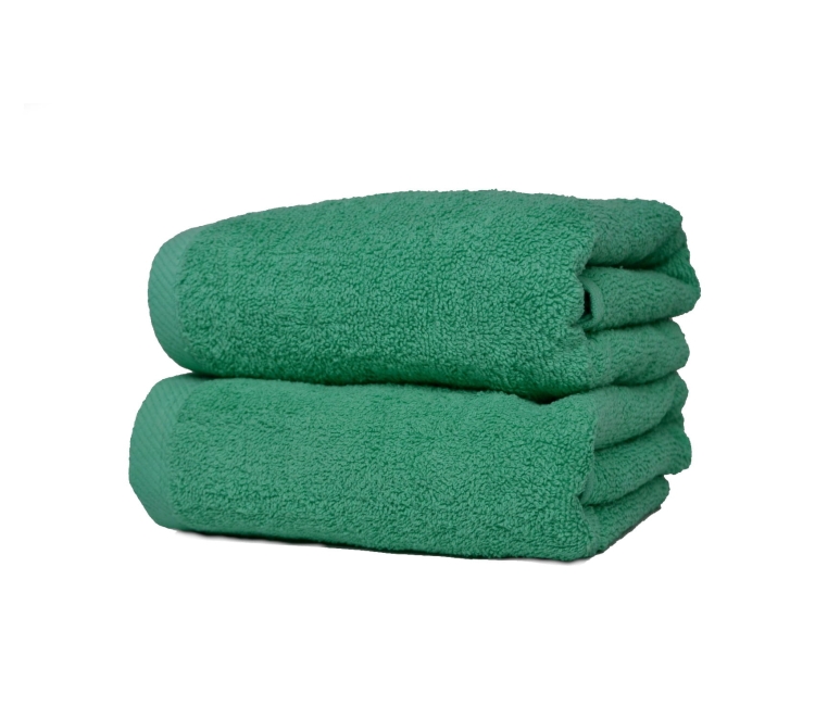 Ręcznik frotte 500 g/m² zielony