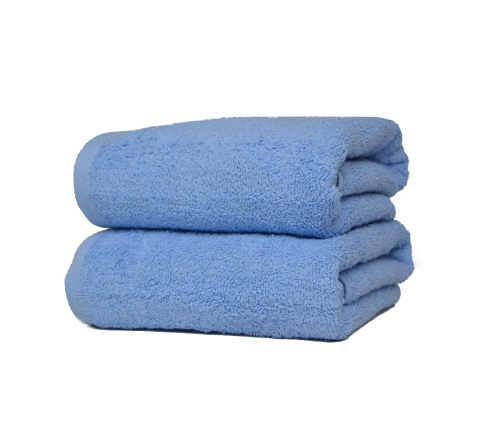 Ręcznik frotte 500 g/m² niebieski