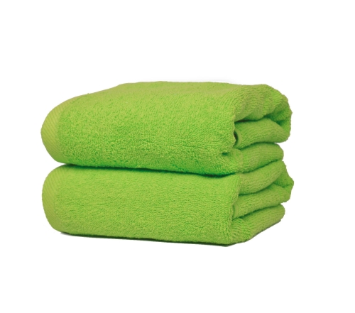 Ręcznik frotte 500 g/m² limonka