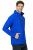 Kurtka męska softshell z kieszeniami zapinana na zamek kolor chabrowy widok z boku.png
