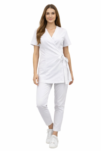 Komplet medyczny  kosmetyczny basic premium w kolorze białym.png