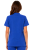 Chabrowa damska bluza medyczna ze stójką  BASIC PREMIUM_tył.png