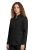 Bluza-kucharska-czarna-damska-zatrzaski-dwie-kieszenie-elastyczna-widok-z-boku.png