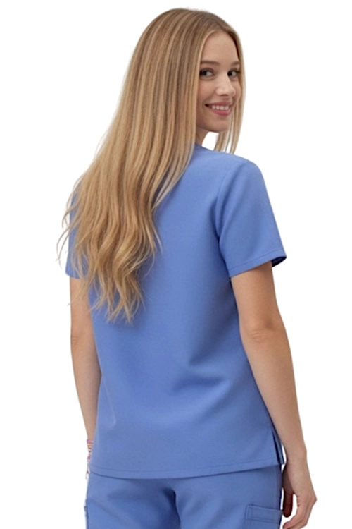 Niebieska bluza medyczna originals ultra widok z tyłu.png