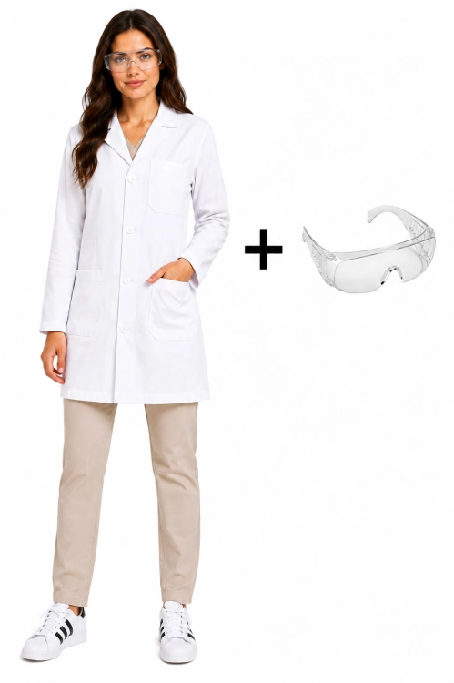 Zestaw laboratoryjny fartuch i okulary przeciwodpryskowe.png