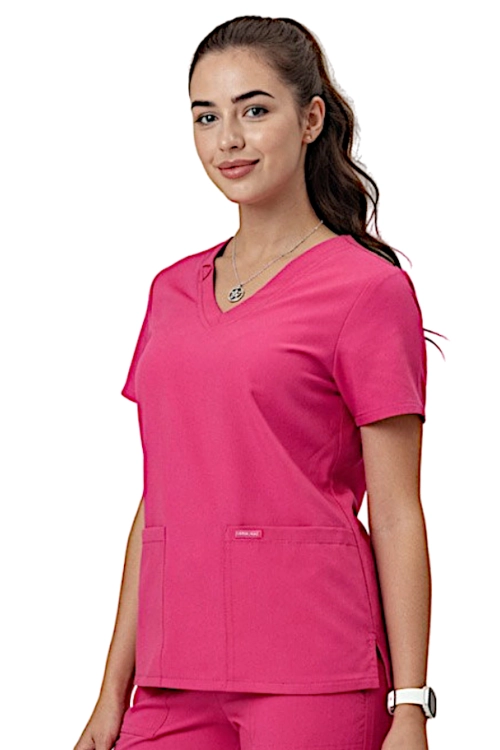 Różowa bluza medyczna  originals ultra widok z boku.png