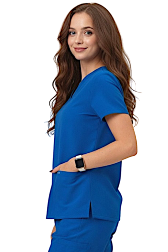 Chabrowa bluza medyczna  originals ultra widok z boku.png