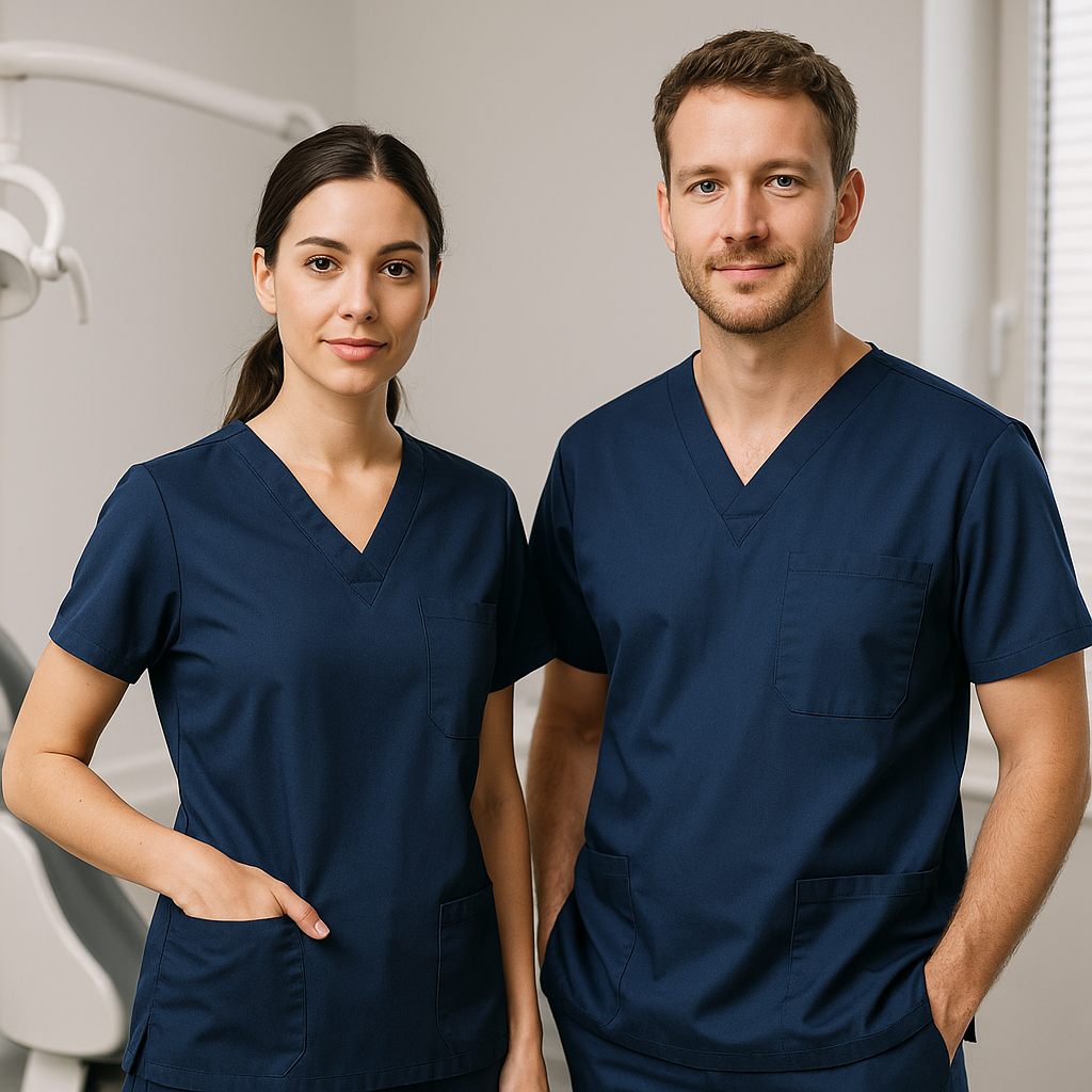 Практични и удобни scrub костюми за работа в стоматологията